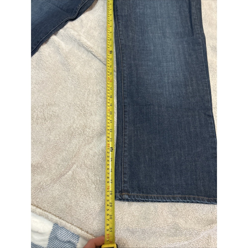 Lucky Brand Jeans 181 Relaxed Straight 36x29 Short Inseam Dark Blue Wash - Picture 8 of 13
